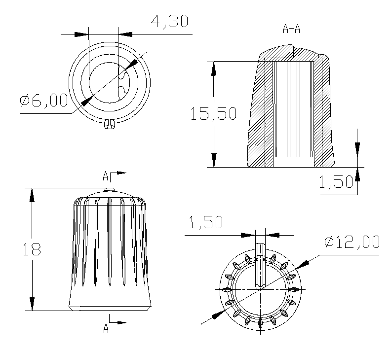 旋鈕|一體化卡塊|旋鈕鋁制|開(kāi)關(guān)|按鍵|PEEK螺絲|PEI螺絲